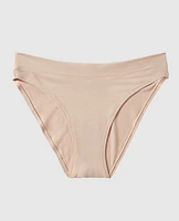 Culotte bikini à jambe échancrée doux confort