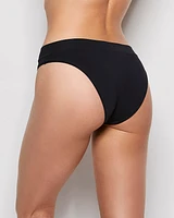 Culotte bikini à jambe échancrée doux confort