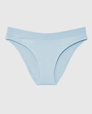 Culotte bikini à jambe échancrée doux confort