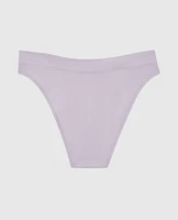 Culotte bikini à jambe échancrée doux confort