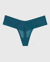 Tanga avec taille en V