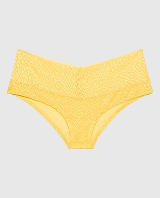 Culotte aux hanches avec taille en V