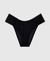 Culotte bikini avec bande à logo