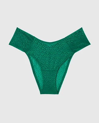 Culotte bikini avec bande à logo