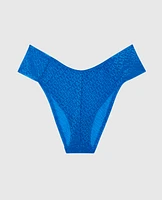Culotte bikini avec bande à logo