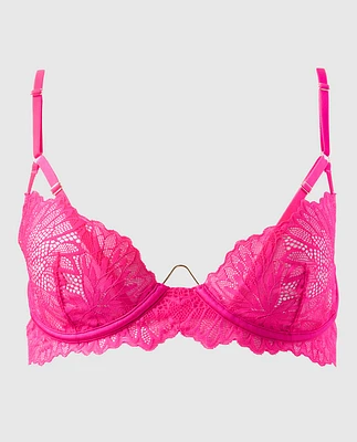 Unlined Lace Bra