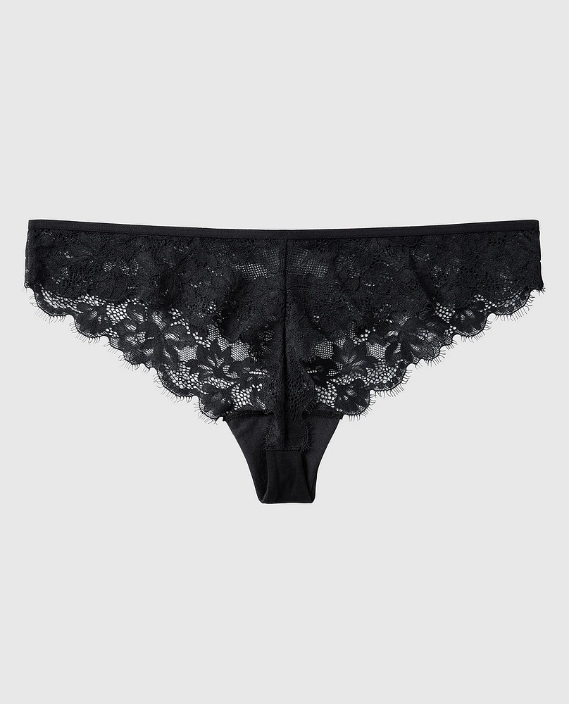 All Over Lace Thong Panty