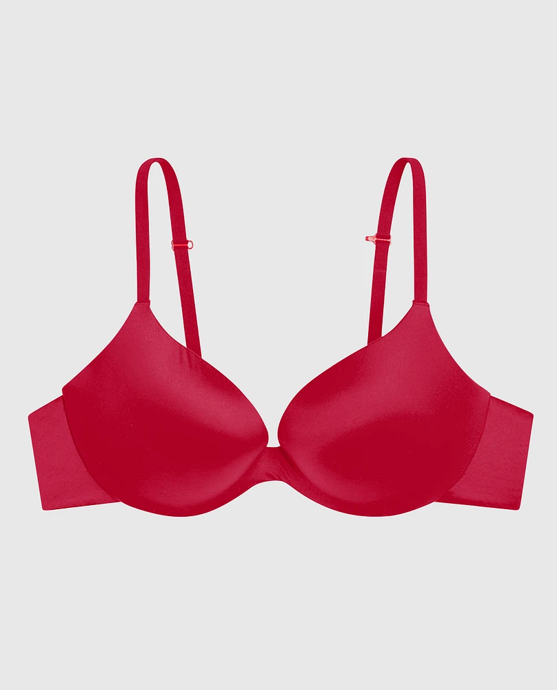 Comfort Push Up Bra Cosmo Red