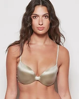 Comfort Push Up Bra Stone Grey