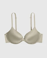 Comfort Push Up Bra Stone Grey