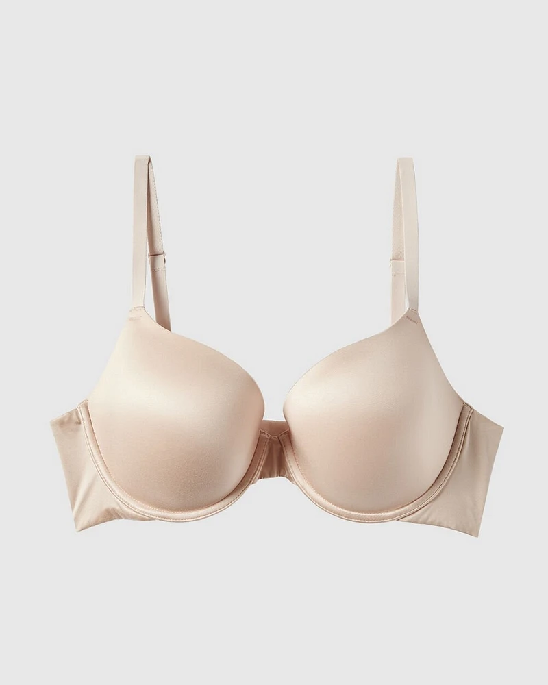 Comfort Lightly Lined Demi Bra Barely Blush