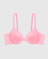 Comfort Lightly Lined Demi Bra Make Me Blush