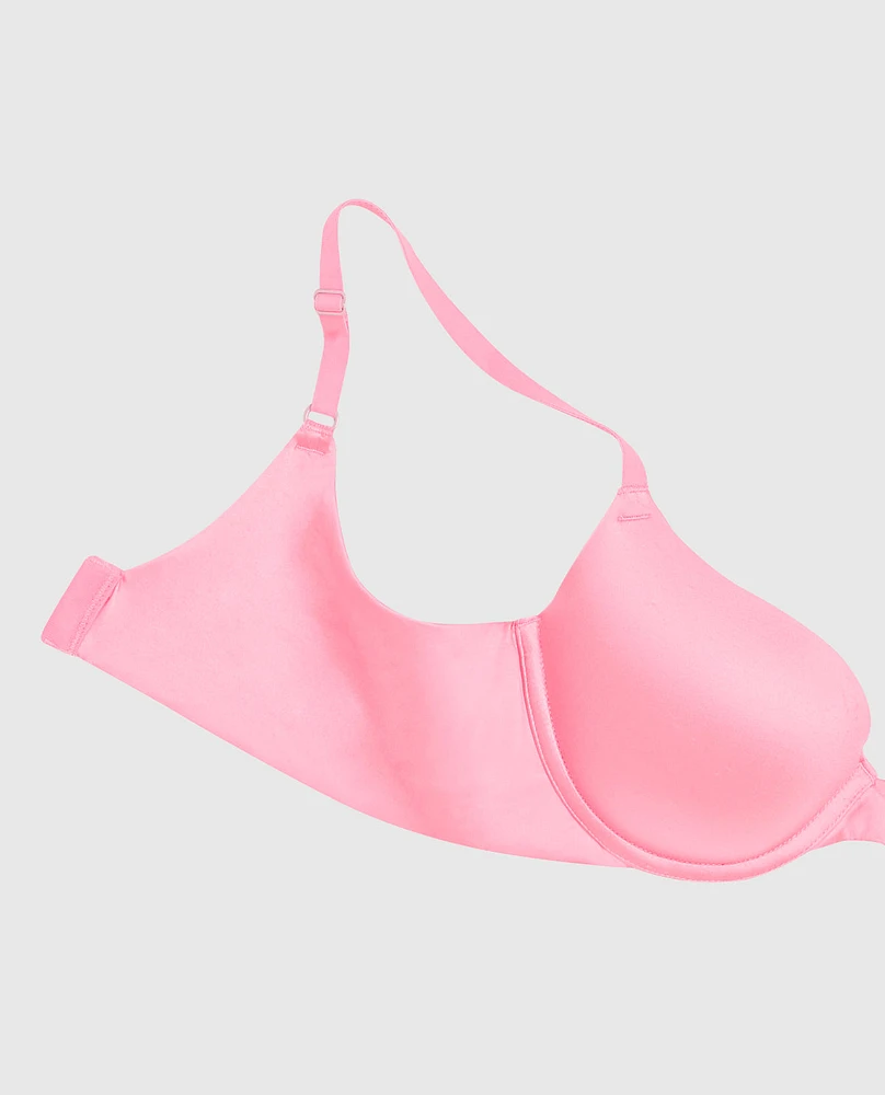 Comfort Lightly Lined Demi Bra Make Me Blush