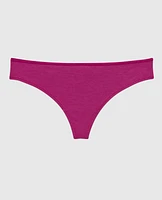 Ultrasoft Modal Thong Panty Outrageous Pink