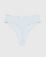 Ultrasoft High Leg Thong Panty Vista Blue