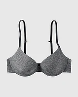 Comfort Push Up Bra Black