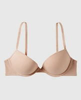 Soutien-gorge pigeonnant en doux coton