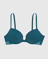 Soutien-gorge pigeonnant en doux coton