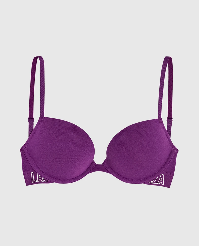 Smooth Cotton Push Up Bra