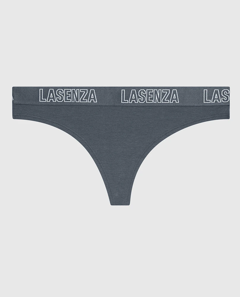 Thong Panty with Logo Stormy Weather