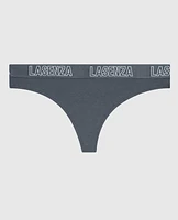 Thong Panty with Logo Stormy Weather