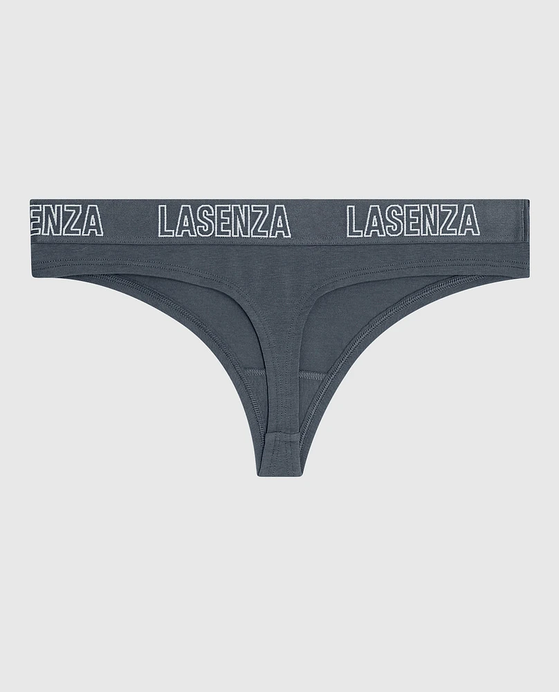 Thong Panty with Logo Stormy Weather