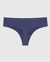 No Show Thong Panty Dusk Blue