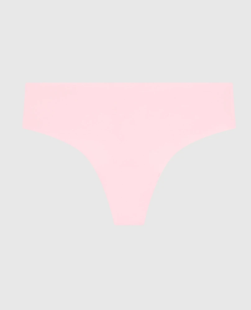 No Show Thong Panty Pink