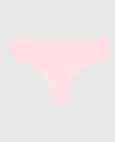 No Show Thong Panty Pink