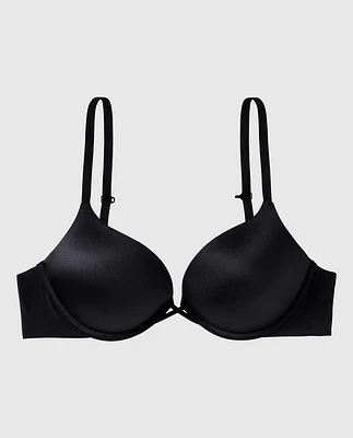 Up 2 Cup Push Bra Black