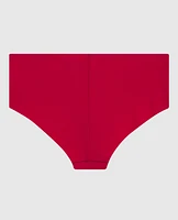 No Show Cheeky Panty Cosmo Red