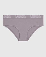 Smooth Hipster Panty with Logo Band