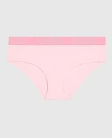 Hipster Panty with Logo Pink