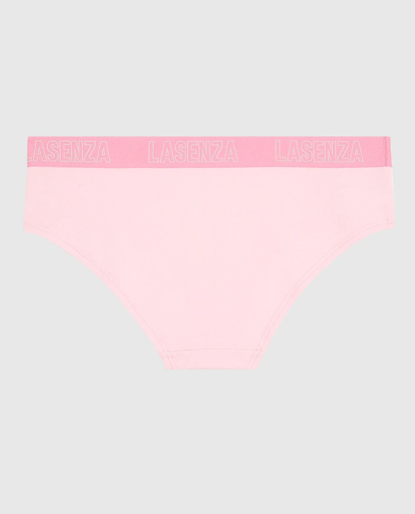 Hipster Panty with Logo Pink