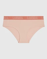 Hipster Panty with Logo Peaceful Peach