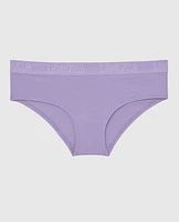 Culotte taille basse avec bande à logo