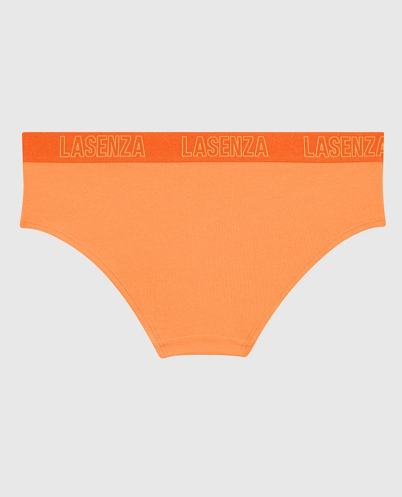 Culotte taille basse avec bande à logo