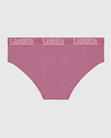 Culotte taille basse avec bande à logo