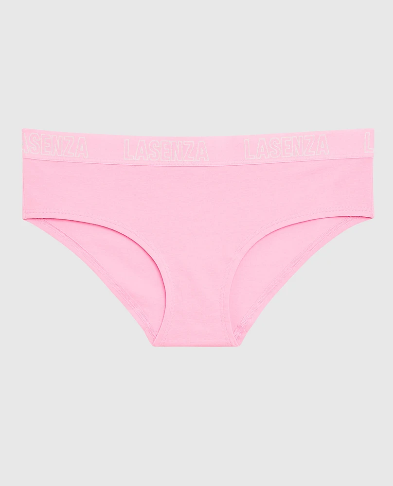 Culotte taille basse avec bande à logo