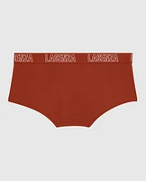 Smooth Boyshort Panty with Logo Band