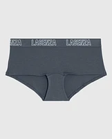 Boyshort Logo Panty Stormy Weather