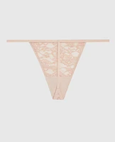 Lace G-String Panty