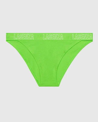 High Leg Cheeky Panty with Logo Band