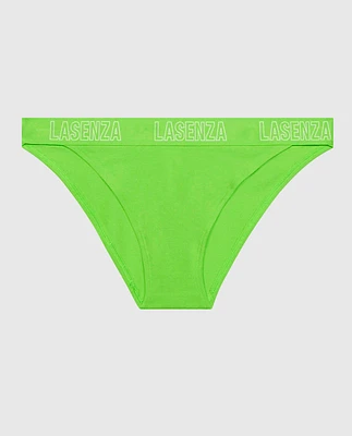 High Leg Cheeky Panty with Logo Band