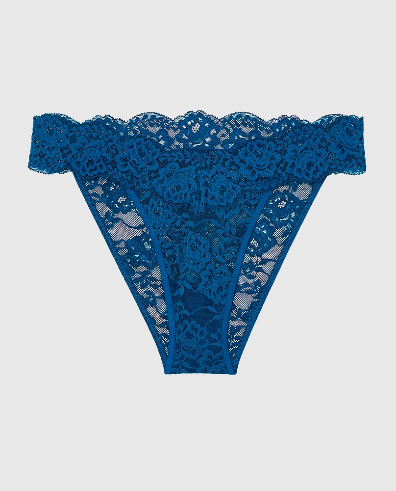 Lace High Leg Cheeky Panty