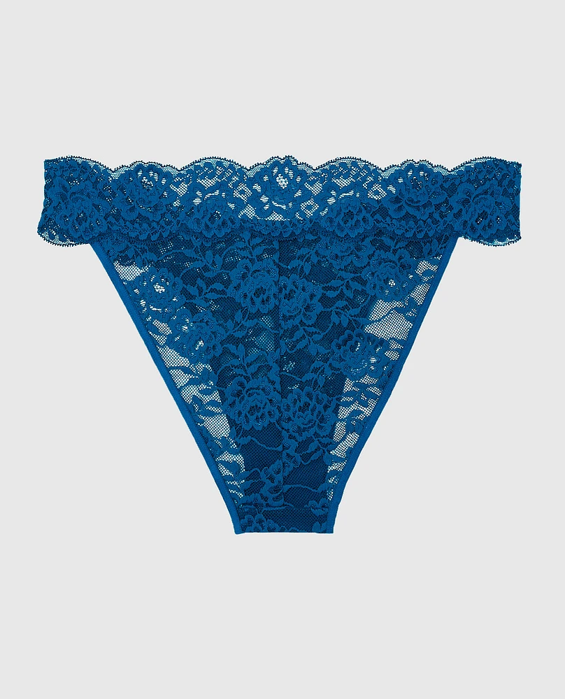 Lace High Leg Cheeky Panty