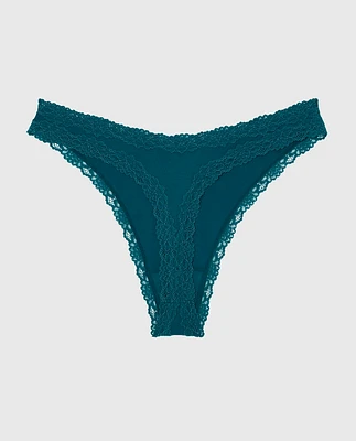 Ultrasoft Modal High Leg Thong Panty