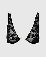 Soutien-gorge en dentelle non doublée