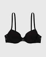 Soutien-gorge demi-buste en mousse intercalaire légèrement doublé