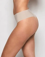 No Show Invisible High Waist Thong Panty